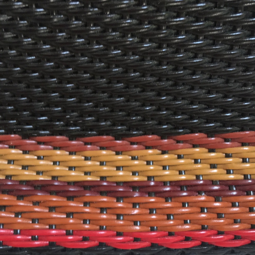 Vintage CEM Woven Leather Handbag - Picture 2 of 8